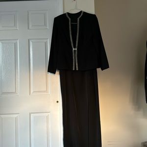 Vintage Bernadette 2 piece Evening dress